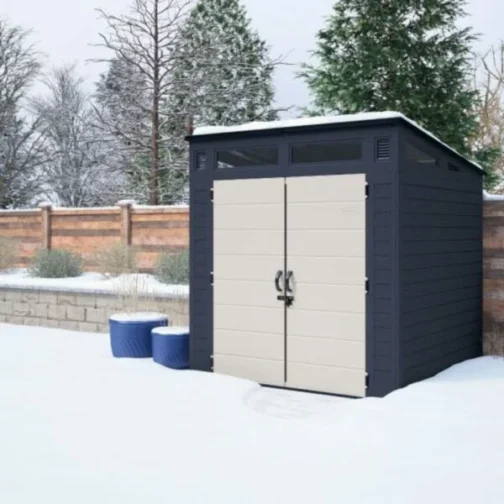 Suncast Defender® 7 ft. x 7 ft. Storage Shed - Image 2
