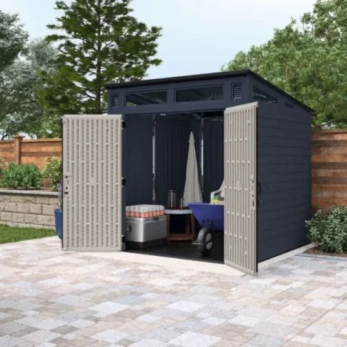 Suncast Defender® 7 ft. x 7 ft. Storage Shed - Image 4