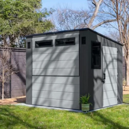 8 ft. x 7 ft. Cabana Entertainment Shed - Image 2