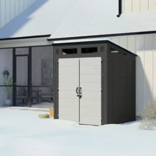 Suncast Modernist® 6 ft. x 5 ft. Storage Shed - Image 5