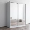 Aria 2D Wardrobe with All Mirror - Image 3