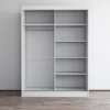 Aria 2D Wardrobe with All Mirror - Image 5