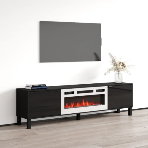 Rustico WH-01 Fireplace TV Stand - Image 3