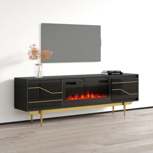 Maze BL-EF Fireplace TV Stand - Image 3