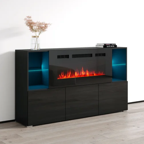 Komi 03 Fireplace Sideboard - Image 3