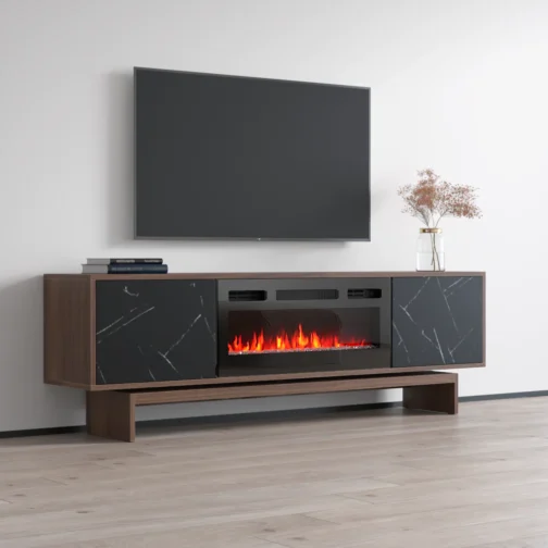 Gram BL-EF Fireplace TV Stand - Image 4