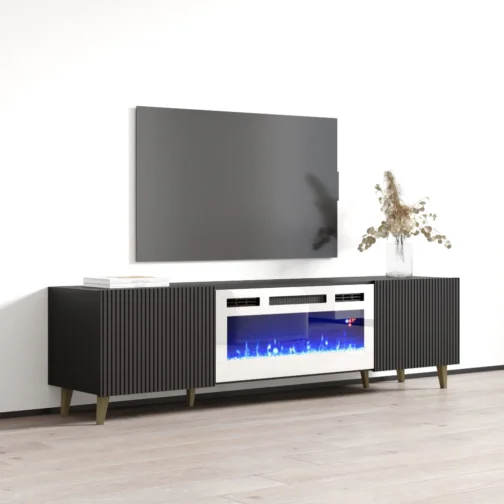 Pafos WH-EF Fireplace TV Stand - Image 3