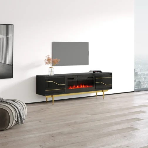 Maze BL-EF Fireplace TV Stand - Image 4
