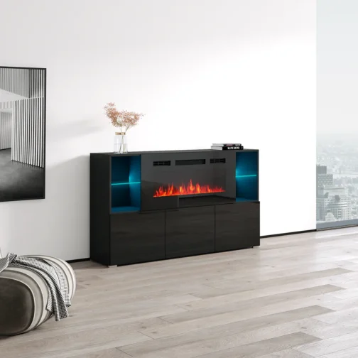 Komi 03 Fireplace Sideboard - Image 4