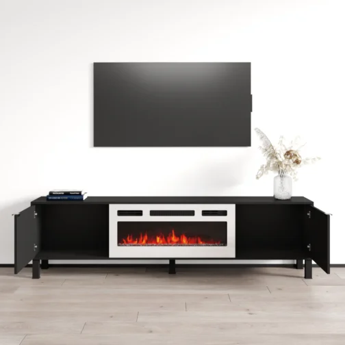 Rustico WH-01 Fireplace TV Stand - Image 5
