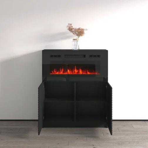 Carla 01 BL-EF Fireplace Sideboard - Image 5