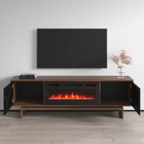 Gram BL-EF Fireplace TV Stand - Image 6
