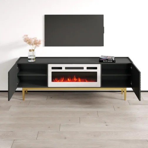 Portillo WH-EF Fireplace TV Stand - Image 5