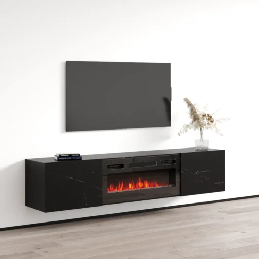 Baja BL-EF Floating Fireplace TV Stand - Image 3