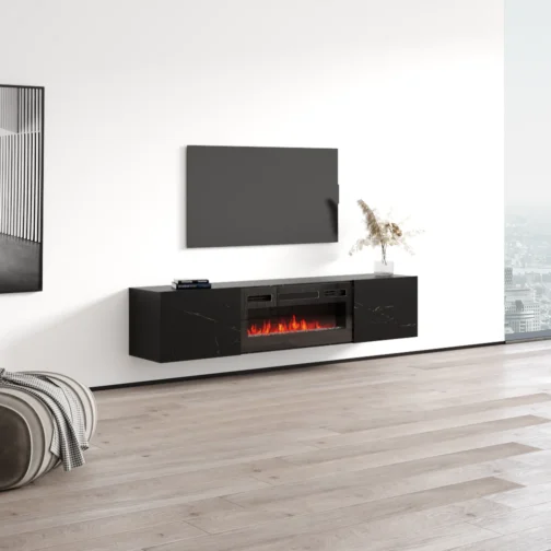 Baja BL-EF Floating Fireplace TV Stand - Image 4