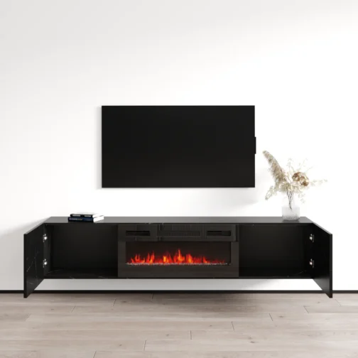 Baja BL-EF Floating Fireplace TV Stand - Image 5