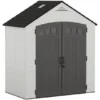 Suncast Modernist® 8 ft. x 7 ft. Dual Barn Door Storage Shed - Image 6