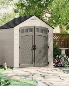 Suncast Vista® 7 ft. x 7 ft. Storage Shed