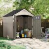 Suncast Vista® 7 ft. x 7 ft. Storage Shed - Image 3