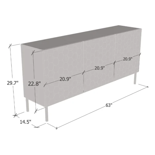 Hexa 02 Sideboard - Image 2