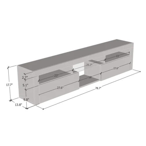 Bari 200 Floating TV Stand - Image 6