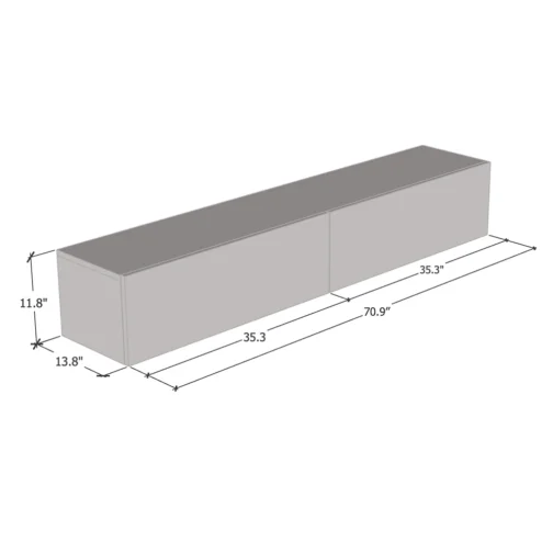 Berno Floating TV Stand - Image 5