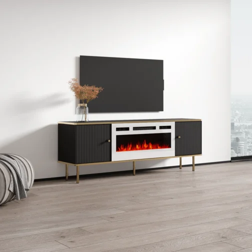Camelia WH-EF Fireplace TV Stand - Image 4