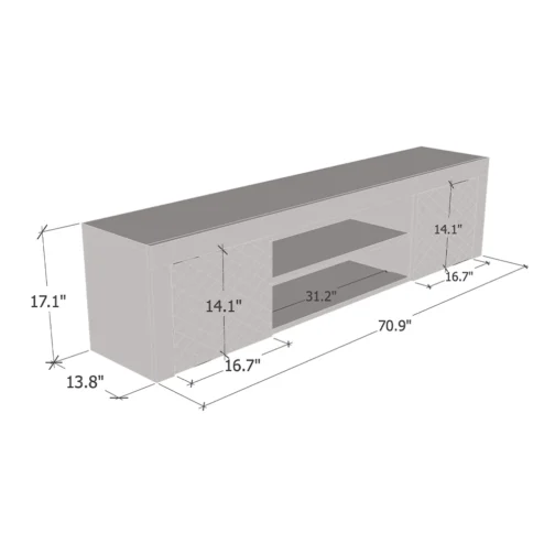 Dia 01 Floating TV Stand - Image 6