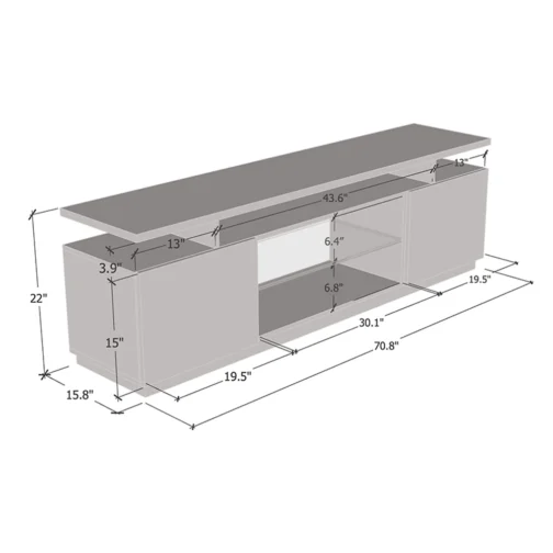 Eva-K TV Stand - Image 6