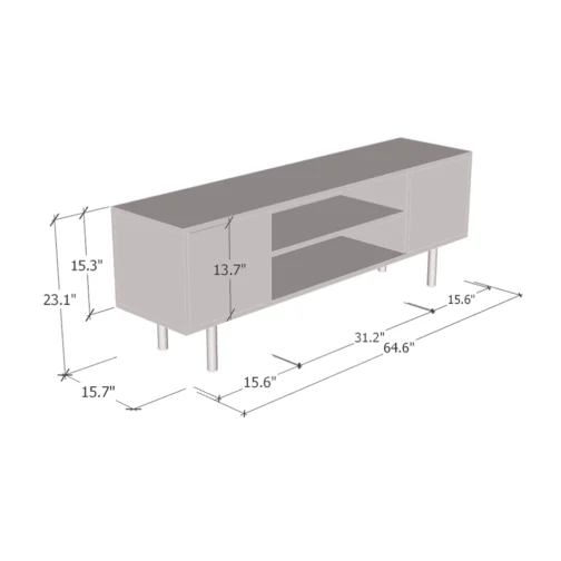 Goldie Floating TV Stand - Image 4
