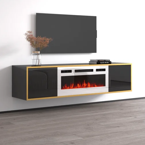 Goldie WH-EF Floating Fireplace TV Stand - Image 6