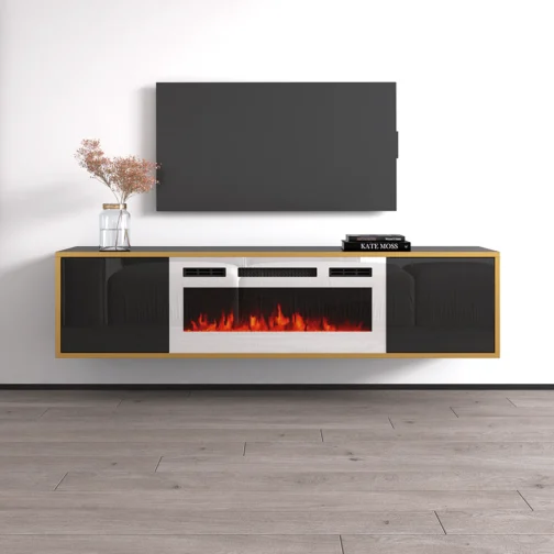 Goldie WH-EF Floating Fireplace TV Stand - Image 7