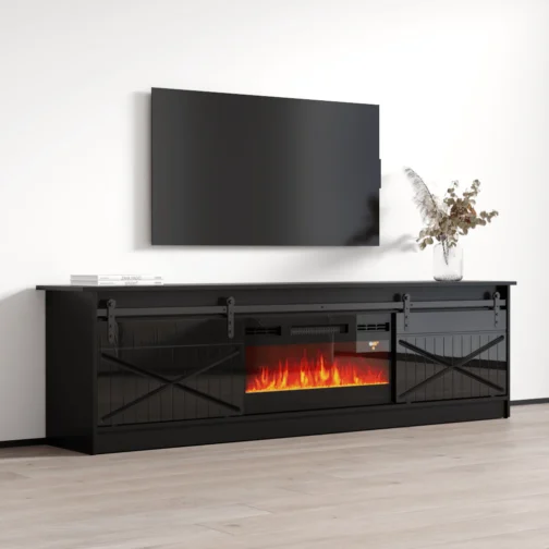 Granero BL-EF Fireplace TV Stand - Image 4