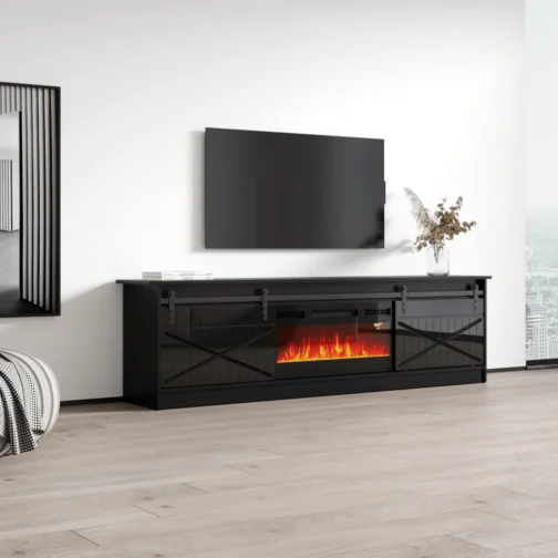 Granero BL-EF Fireplace TV Stand - Image 6