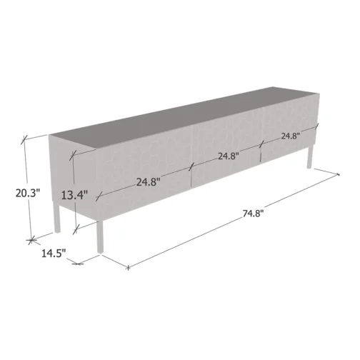 Hexa 01 TV Stand - Image 2