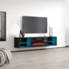 Lima BL-EF Floating Fireplace TV Stand - Image 4