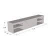 Lima BL-EF Floating Fireplace TV Stand - Image 5