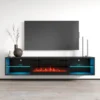 Lima BL-EF Floating Fireplace TV Stand