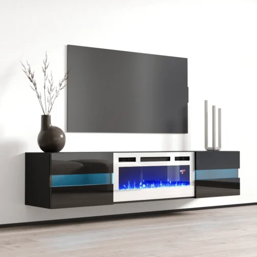Metro WH-EF Floating Fireplace TV Stand - Image 4