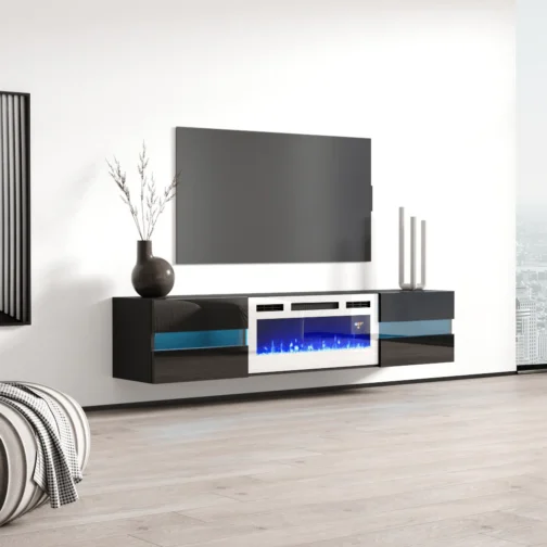 Metro WH-EF Floating Fireplace TV Stand - Image 5