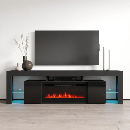 Soleo BL-EF Fireplace TV Stand