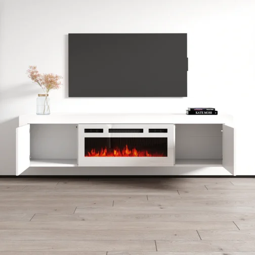 Dia WH-EF Floating Fireplace TV Stand - Image 7